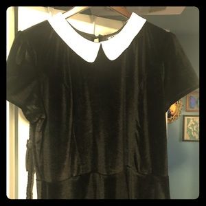 HotTopic Velvet Wednesday Addams dress